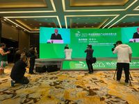 IFOAM Asia honorable president Zhou Zejiang gave closing remarks