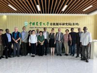 Internaitonal delegates at OA symposium in Suzhou, CAU 9-9-23